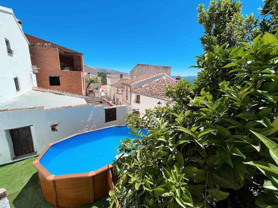 La Palmera. Casa Rural Con Piscina Privada. Benadalid Buitenkant foto