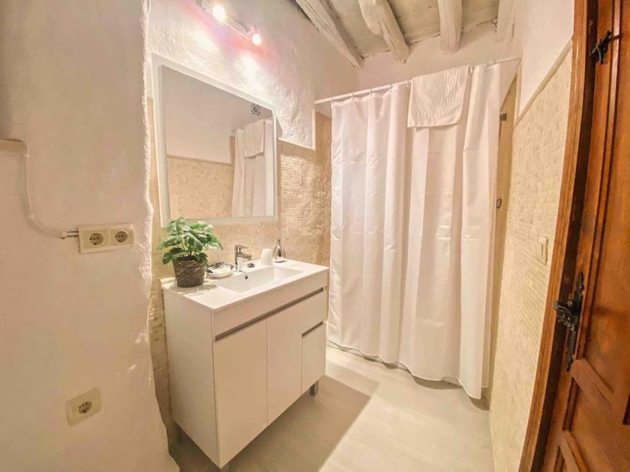 La Palmera. Casa Rural Con Piscina Privada. Benadalid Buitenkant foto