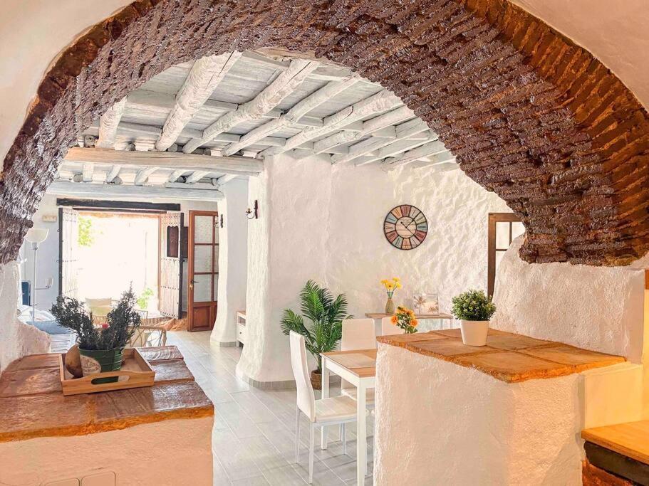 La Palmera. Casa Rural Con Piscina Privada. Benadalid Buitenkant foto