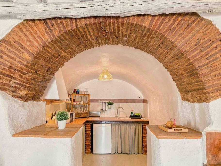 La Palmera. Casa Rural Con Piscina Privada. Benadalid Buitenkant foto